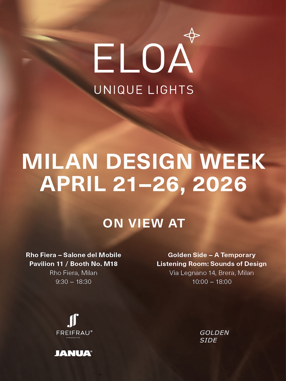 ELOA bei der Milan Design Week 2026 2 2026 03 20 Milano x ELOA 1000X1333 WEBSITE
